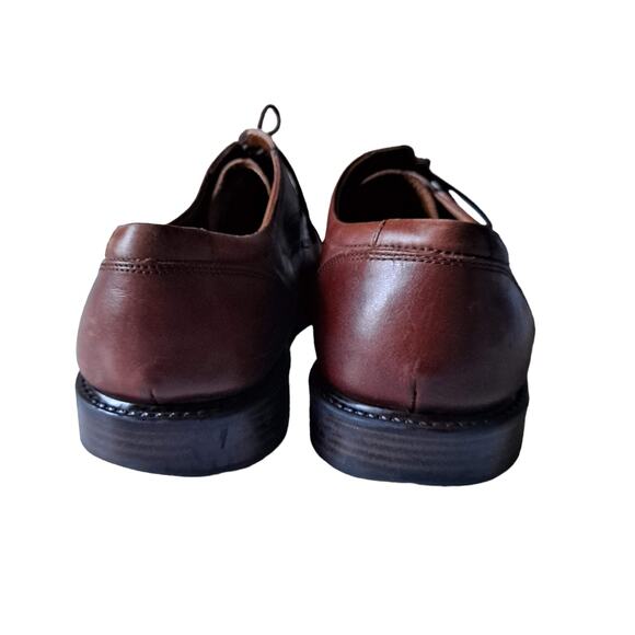 Johnston & Murphy Knowland Shoes Men\'s Size 12W Lace Up Leather Brown Cap Toe main image 8